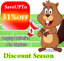Discount season, get batteries and ac adapters with 31% discount