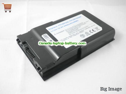 Canada Replacement Laptop Battery for  FUJITSU-SIEMENS LifeBook T5010, LifeBook T1010,  Black, 4400mAh 10.8V