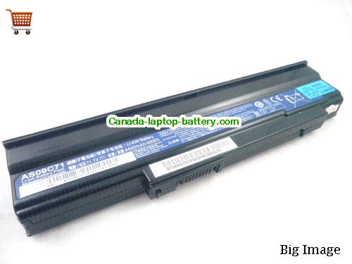 ACER TM00741 Replacement Laptop Battery 4400mAh 10.8V Black Li-ion