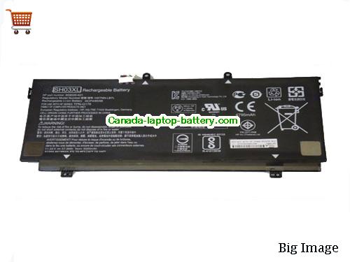 Genuine HP SH03XL Battery 5020mAh, 57.9Wh , 11.55V, Black , Li-Polymer
