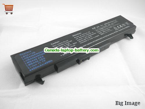 LG LB52113D Replacement Laptop Battery 4400mAh 11.1V Black Li-ion