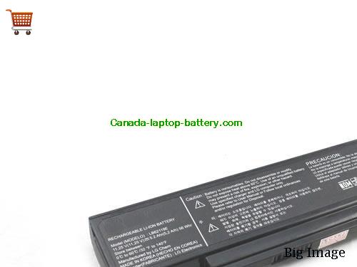 LG LB62119E Replacement Laptop Battery 5200mAh 11.25V Black Li-ion