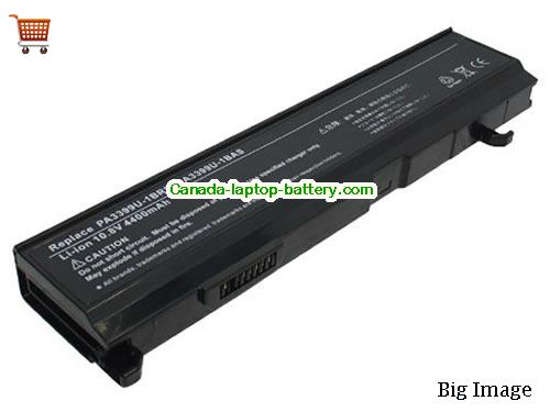 TOSHIBA PA3399U-1BAS Replacement Laptop Battery 5200mAh 10.8V Black Li-ion