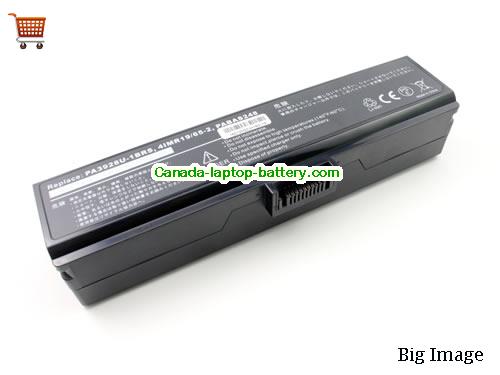 Canada New PA3928U-1BRS PABAS248 Replacement Battery for Toshiba QOSMIO X770 3D Series  Laptop 8 Cells