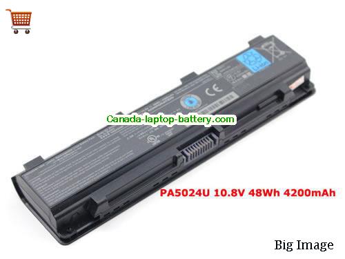 Canada Genuine TOSHIBA PA5024U-1BRS battery for Toshiba Satellite C850 C855D C855-S5206 C855-S5214