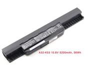 For K54L -- ASUS A42-K53 A32-K53 ASUS A43 A53 Series Laptop Battery 6 Cell