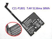 ASUS C21-P1801 Battery For Transformer AIO P1801 Series