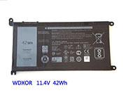 Genuine Dell Inspiron 13 5378 Battery 42Wh, 11.4V, Black , Li-ion