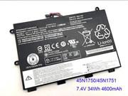 Genuine 45N1750 Battery 45N1751 45N1749 for Lenovo Yoga 11E 7.4v 34Wh in canada