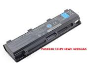 For C850 -- Genuine TOSHIBA PA5024U-1BRS battery for Toshiba Satellite C850 C855D C855-S5206 C855-S5214