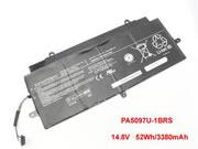 Canada Genuine TOSHIBA Notebook PA5097U-1BRS PA5097U Battery 14.8V 52WH 3380MAH