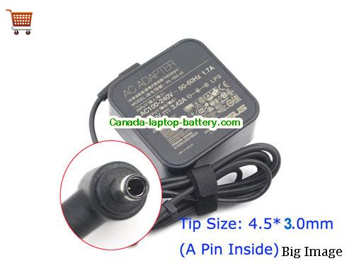 ASUS ADP-65AW A Laptop AC Adapter 19V 3.42A 65W