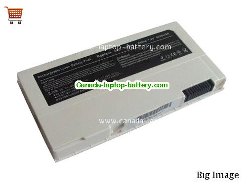 ASUS Eee PC 1003 Replacement Laptop Battery 4200mAh 7.4V white Li-ion