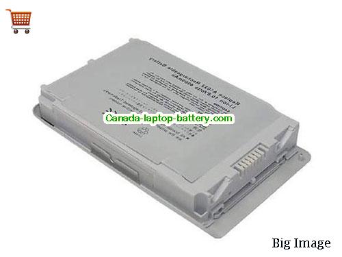 APPLE PowerBook G4 12 M9183LL/A Replacement Laptop Battery 4400mAh 10.8V Silver Li-ion