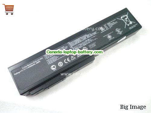 Genuine ASUS ASUSPRO B43E Series Battery 4400mAh, 11.1V, Black , Li-ion