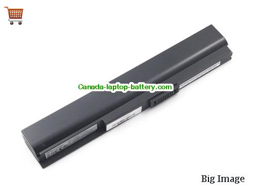 Genuine ASUS Eee PC 1004D Battery 2400mAh, 11.1V, Black , Li-ion