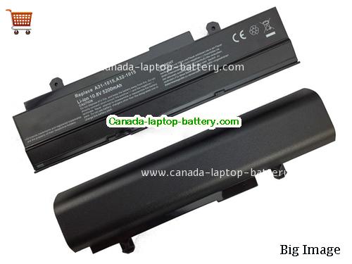 ASUS Eee PC 1215PED Replacement Laptop Battery 5200mAh 10.8V Black Li-ion