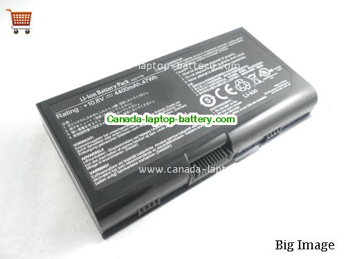 ASUS X71sr Replacement Laptop Battery 4400mAh 10.8V Black Li-ion