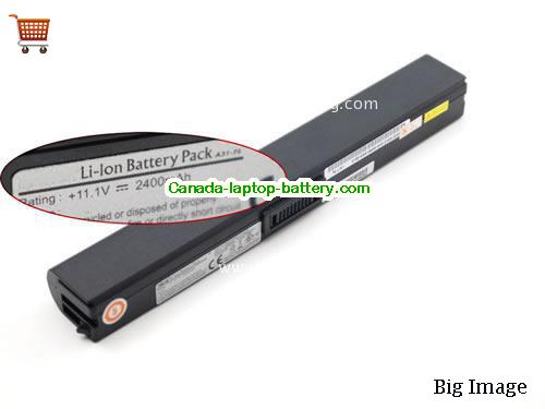 Genuine ASUS F9J Battery 2400mAh, 11.1V,  , Li-ion