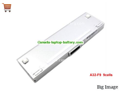 ASUS A31-F9 Replacement Laptop Battery 7800mAh 11.1V White Li-ion