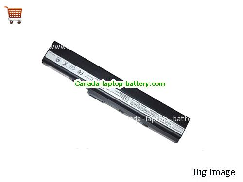 ASUS K52M Replacement Laptop Battery 5200mAh 10.8V Black Li-ion