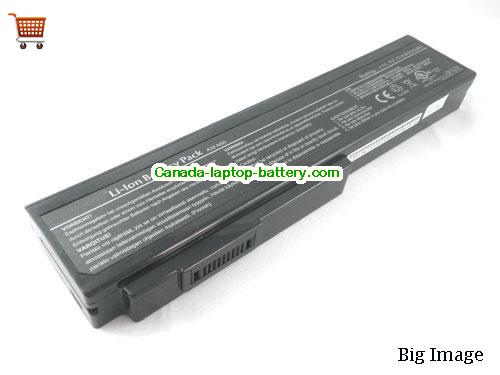 ASUS G50vt-x5 Replacement Laptop Battery 4400mAh 11.1V Black Li-ion