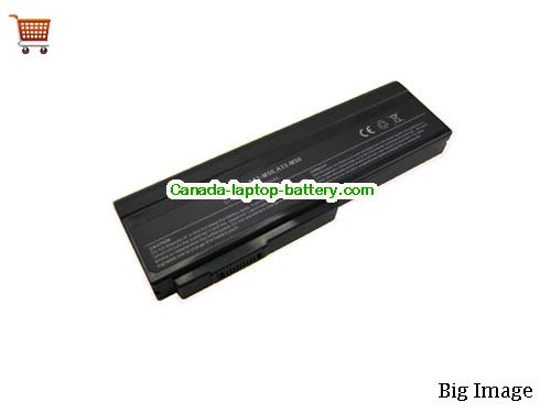 ASUS G50vt-x5 Replacement Laptop Battery 6600mAh 11.1V Black Li-ion