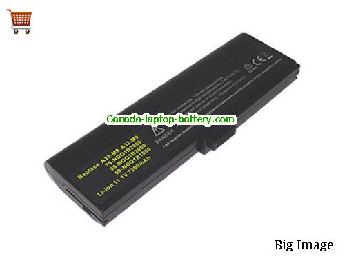 COMPAQ Presario B2812TX Replacement Laptop Battery 6600mAh 11.1V Black Li-ion