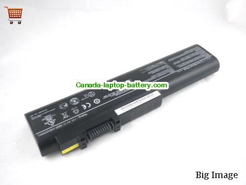 Image of canada ASUS N51V Replacement Laptop Battery 5200mAh 11.1V Black Li-ion