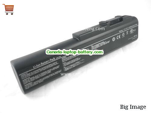 Genuine ASUS N50VC-FP044C Battery 7200mAh, 80Wh , 11.1V, Black , Li-ion