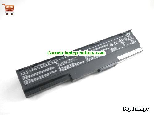 ASUS 70-NUC1B2000PZ Replacement Laptop Battery 4800mAh 11.1V Black Li-ion