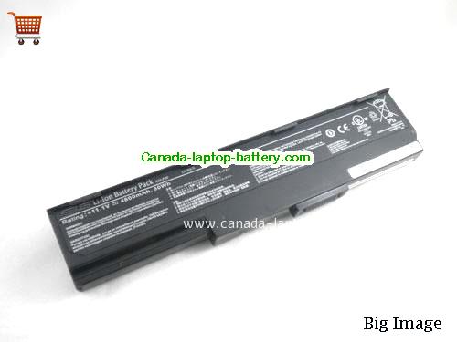 ASUS P30G Replacement Laptop Battery 4800mAh 11.1V Black Li-ion