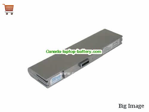 ASUS S6F Replacement Laptop Battery 6600mAh 11.1V Metallic Grey Li-ion