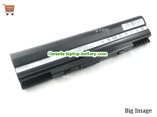 Genuine ASUS Eee PC 1201HA Battery 4400mAh, 10.8V, Black , Li-ion