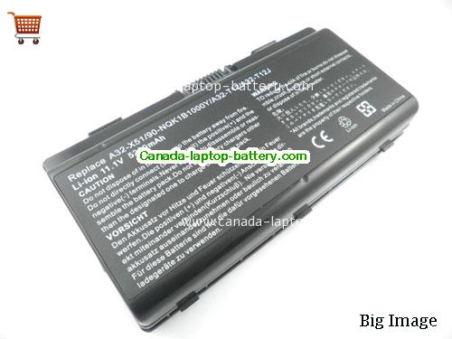 Canada Replacement Laptop Battery for  PACKARD BELL MX52 Series, MX36 Series, MX66 Series, MX65 Series,  Black, 5200mAh 11.1V