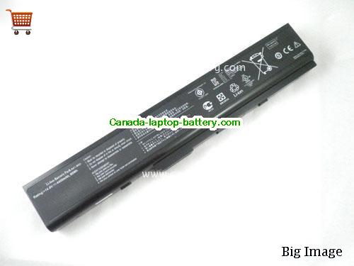 Genuine ASUS B53FSO152X Battery 4400mAh, 14.8V, Black , Li-ion