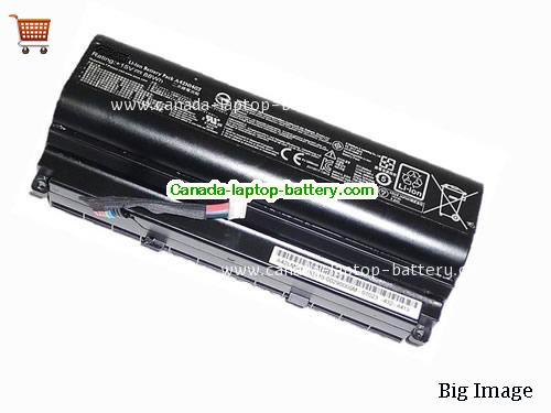 ASUS GFX71JM Series Replacement Laptop Battery 5800mAh, 88Wh  15V Black Li-ion