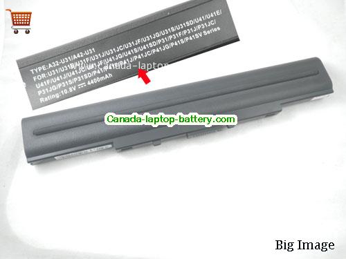 ASUS X35S Replacement Laptop Battery 4400mAh 10.8V Black Li-ion