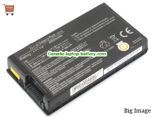 Genuine ASUS 70-NEM2B1400Z Battery 4800mAh, 11.1V, Black , Li-ion