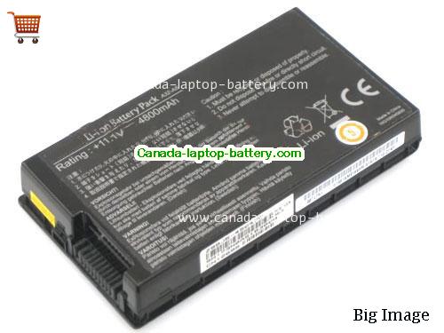 Genuine ASUS A8000Jc Battery 4800mAh, 11.1V, Black , Li-ion