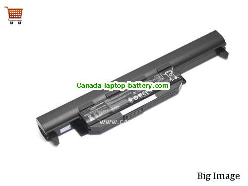 Genuine ASUS K55VS Battery 4400mAh, 10.8V, Black , Li-ion