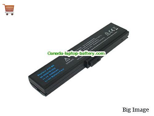 COMPAQ Presario B2814TX Replacement Laptop Battery 4400mAh 11.1V Black Li-ion