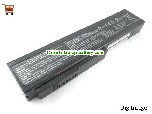 ASUS N61jq Replacement Laptop Battery 4400mAh 10.8V Black Li-ion