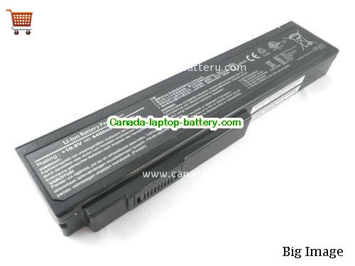 Canada Asus A32-N61, N61J, N61Ja, N61Vn, N61w, N61Vg, N61Jv, N61 Series Battery