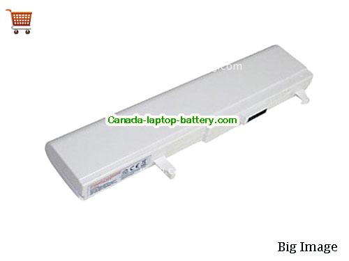 Canada Replacement Laptop Battery for   white, 4800mAh 11.1V