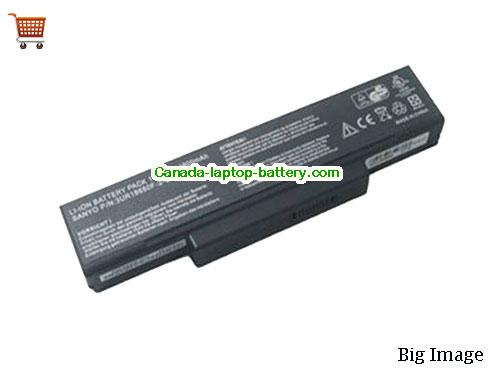 ASUS S62EP Replacement Laptop Battery 4800mAh 11.1V Black Li-ion