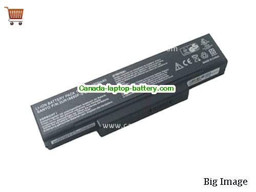 ASUS 70-NJ01B2000 Replacement Laptop Battery 4800mAh 11.1V Black Li-ion