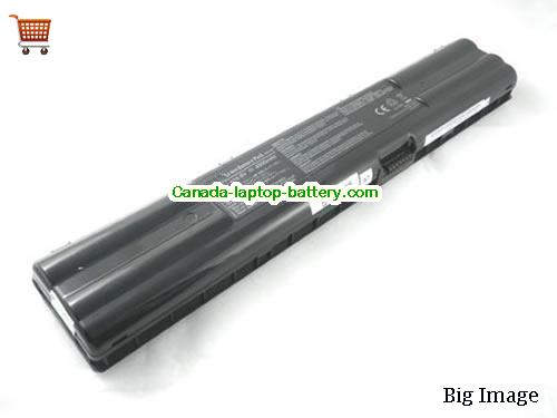 Canada Asus A42-A6, 70-NA51B1100, 90-NA51B2200, 90-NA52B2000, A42-A3, A3 A6 A7 G1 Z9100 Series Replacement Laptop Battery