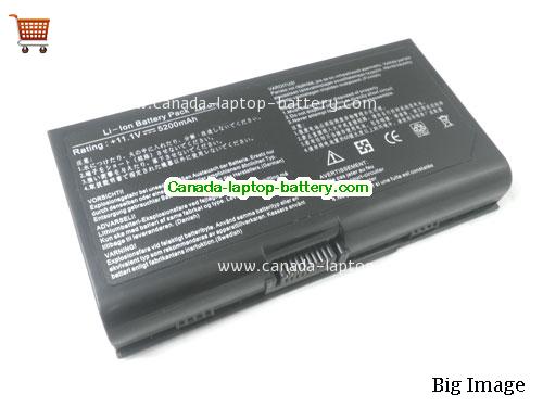 ASUS M70VC Replacement Laptop Battery 4400mAh 11.1V Black Li-ion