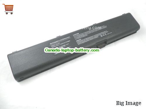 ASUS M7V Replacement Laptop Battery 4400mAh 14.8V Black Li-ion